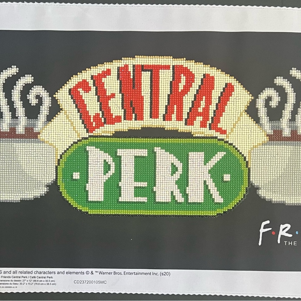 Completed Diamond Painting - Friends Central Perk Design